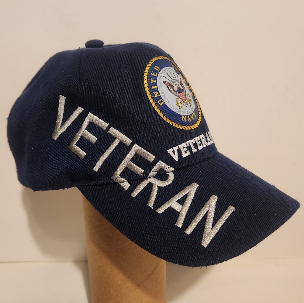 United States Navy Veteran Ball Cap - Picture 4 of 7